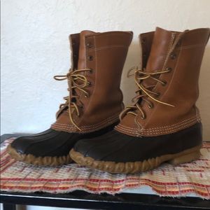 L.L Bean Duck Boots Size 7